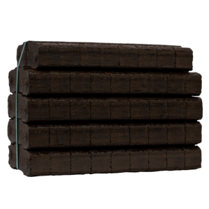 Braunkohle Brikett, 25kg Bündel