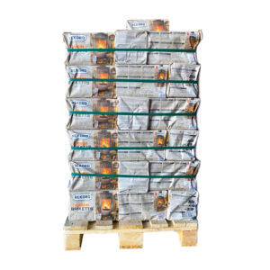 Braunkohle Brikett 10kg Papiertasche
